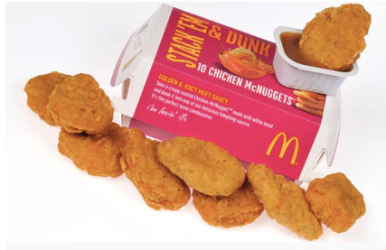 McDonald's Chicken Nuggets and Kibble